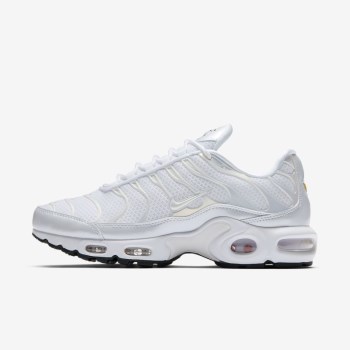 Nike Air Max Plus Premium - Női Utcai Cipő - Fehér/Fehér/Fekete/Fehér